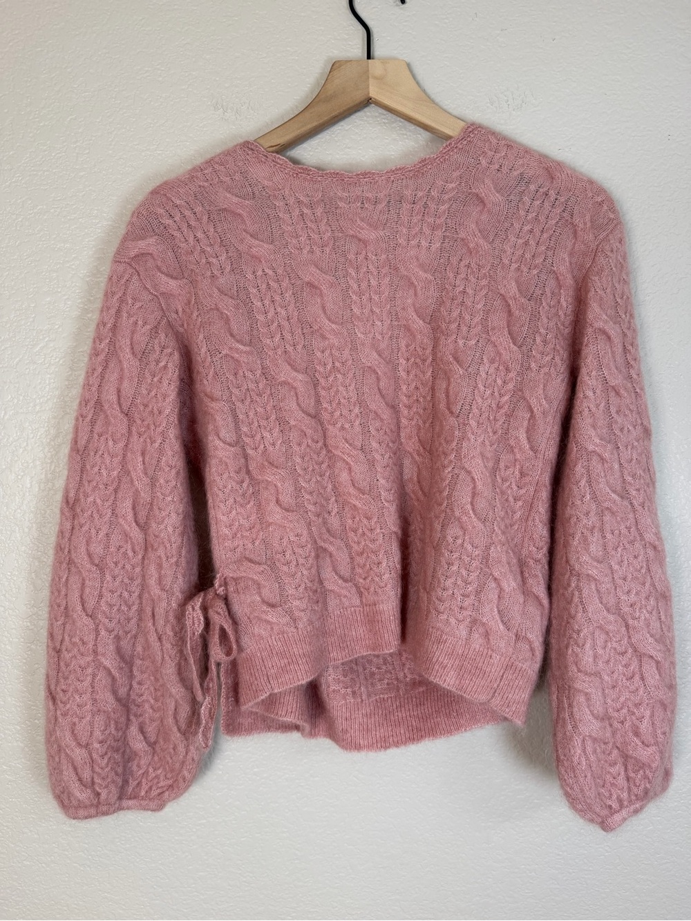 Sezane Odalie Sweater in Petal Pink size XS NEW - Picture 10 of 13